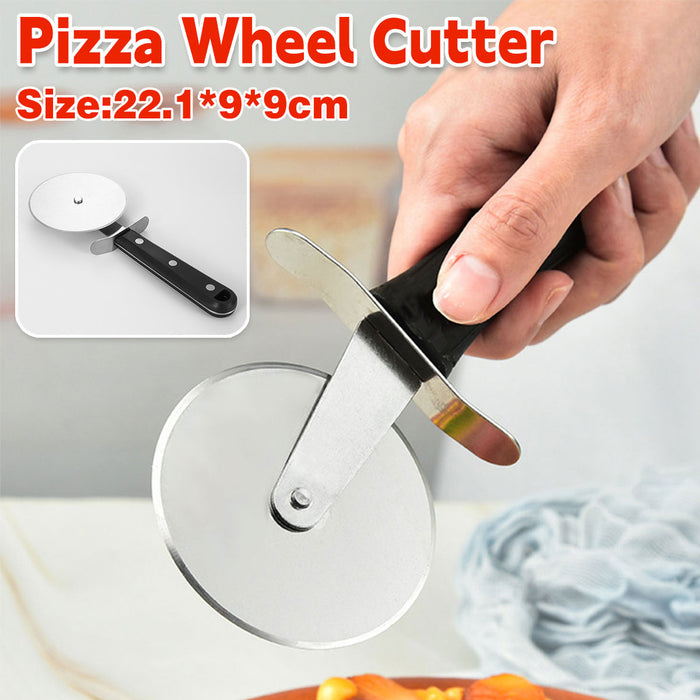 Pizza Wheel Cutter Stainless Steel POM Handle 22.1cm
