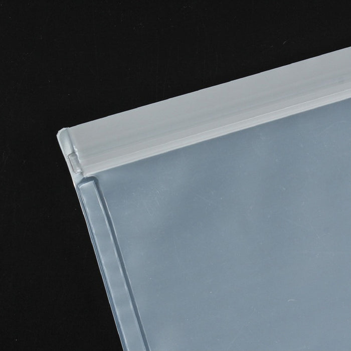 10 Pcs Reusable Food Storage Bags Ziplock PEVA Frosted 21.5x18cm