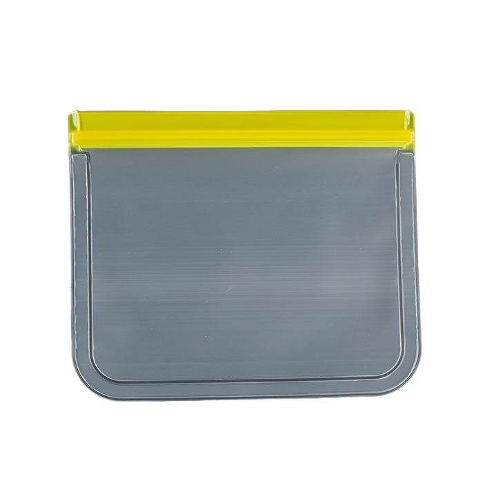 10 Pack Reusable Food Storage Bags Ziplock PEVA Frosted 26x20cm