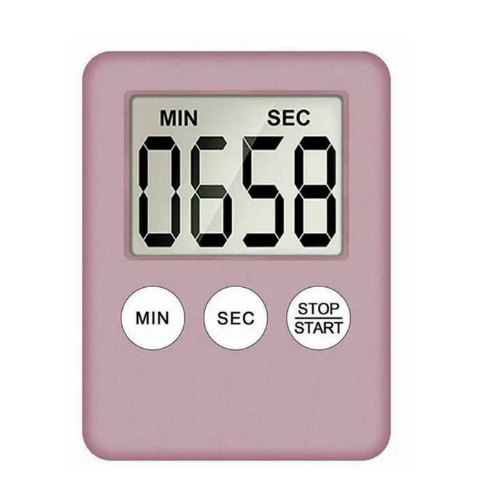 Digital Kitchen Timer 99-Minute Magnetic with Loud Alarm