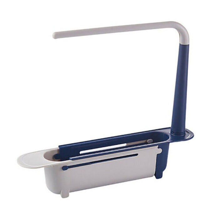 Telescopic Sink Rack Holder Expandable Storage Drain Basket