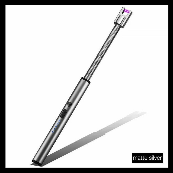 USB Rechargeable Plasma Arc Lighter with 360° Flexible Neck