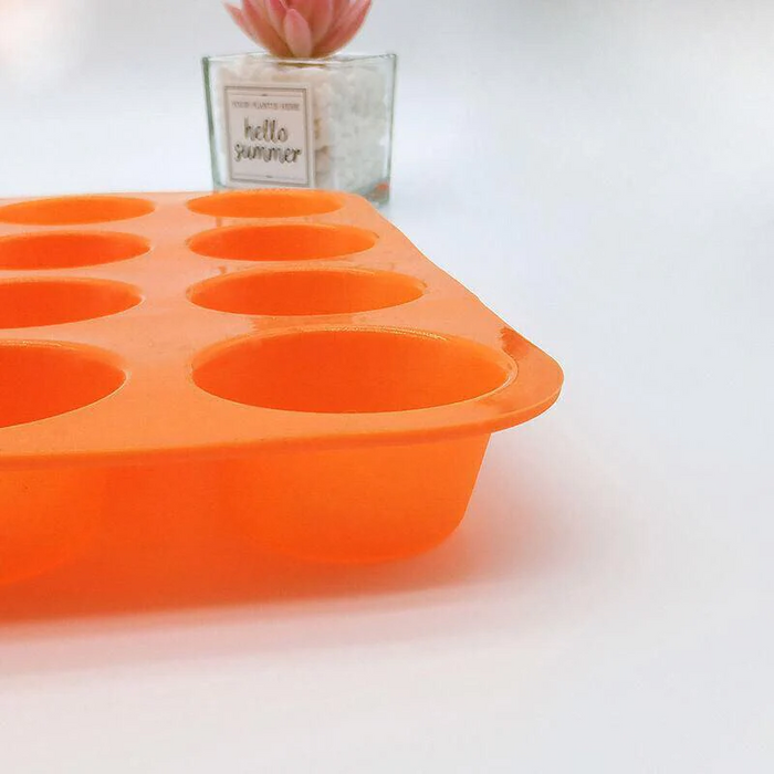 24 Cavity Silicone Baking Mold Mini Cupcake Muffin Tray