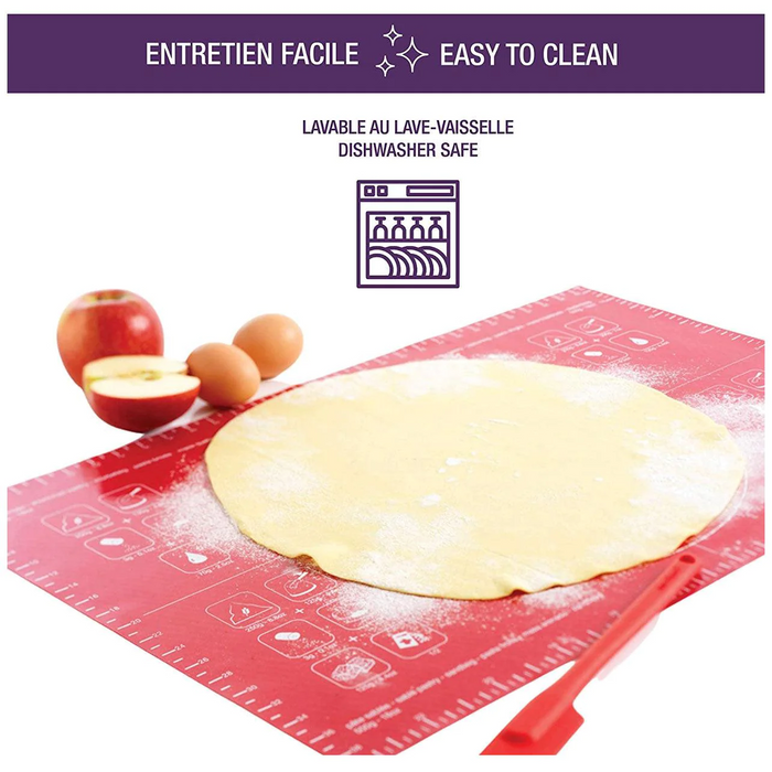 Silicone Rolling Mat Food Grade Non Stick with Measurement Scales