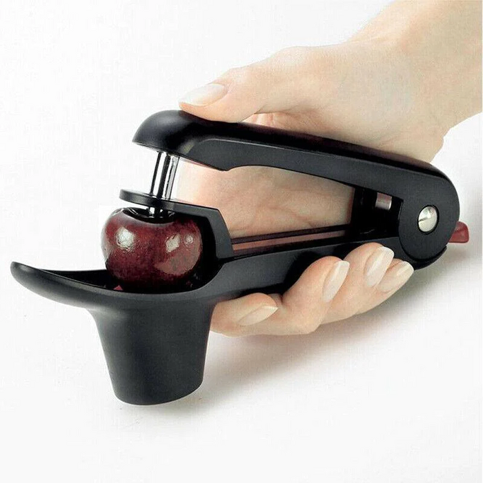 Cherry Pitter Tool One-Hand Operation ABS Stainless Steel 20 x 6.5 x 5 cm