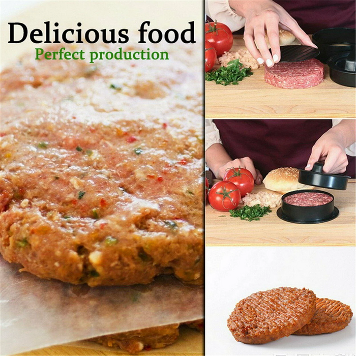 Hamburger Patty Press ABS Non-Stick Burger Maker with Anti-Slip Handle