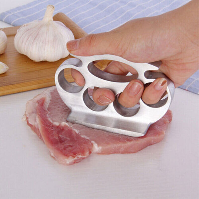 Aluminium Meat Poultry Hammer Knuckle Pounder Grilled Fillet Steak Tenderizers