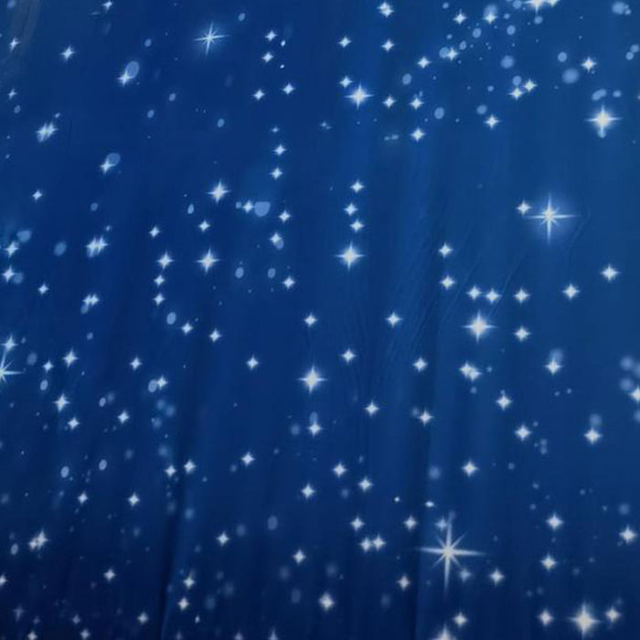 2 Pcs Galaxy Theme Plastic Tablecloths Waterproof 137 x 274 cm