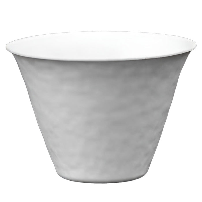 50 Pcs Sugarcane Pulp Ice Cream Cups White Biodegradable