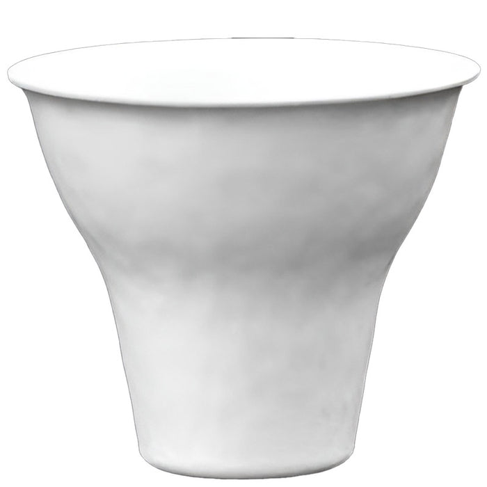 50 Pcs Sugarcane Pulp Ice Cream Cups White Biodegradable