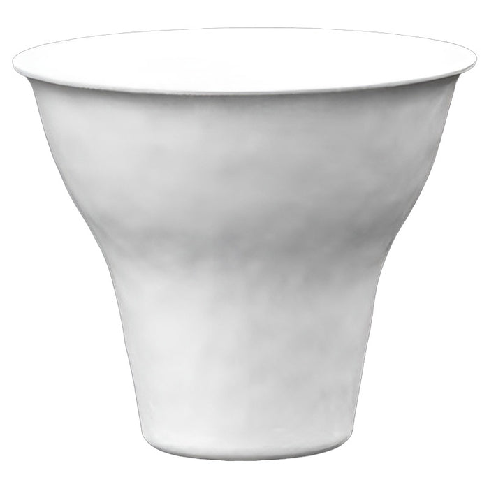 50 Pcs Sugarcane Pulp Ice Cream Cups White Biodegradable