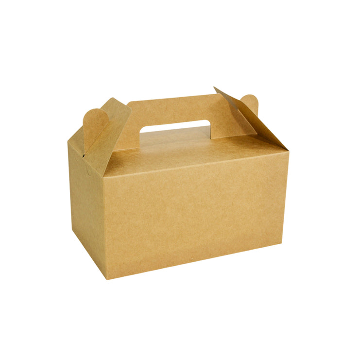 Kraft Paper Takeaway Boxes, 210x130x110mm, 50 pack