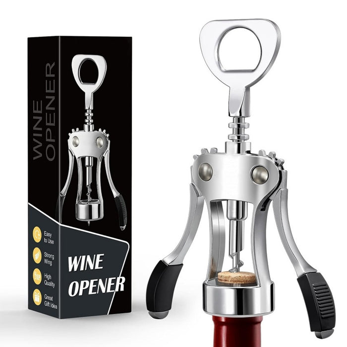 Multi Function Bottle Opener Zinc Alloy Silver for Bar