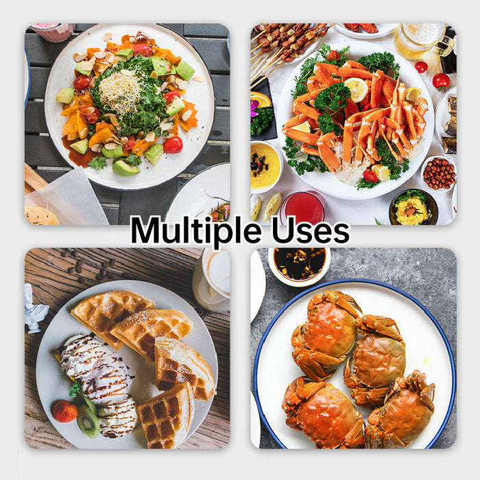 100Pcs Disposable Pulp Bowls with Chopsticks – Eco-Friendly Tableware Set