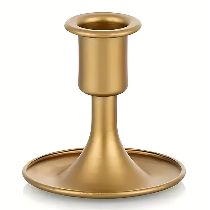 Iron Candlestick Stand Candle Holder Retro Style, 4pcs