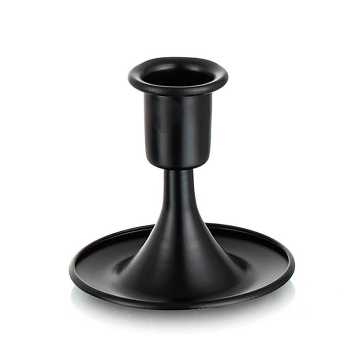 Iron Candlestick Stand Candle Holder Retro Style, 4pcs