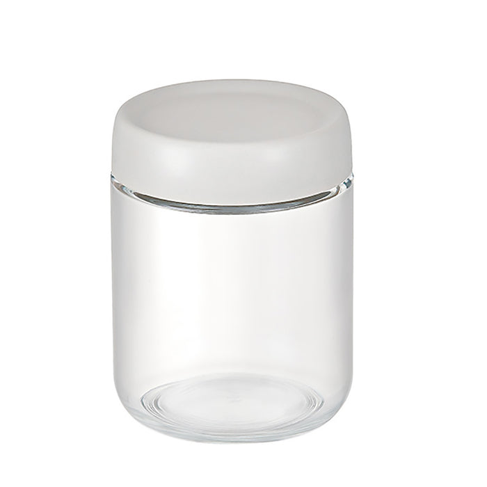 6 Pcs 16oz Glass Storage Jars Clear with Silicone Seal Lids