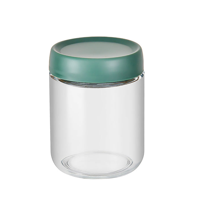 6 Pcs 16oz Glass Storage Jars Clear with Silicone Seal Lids