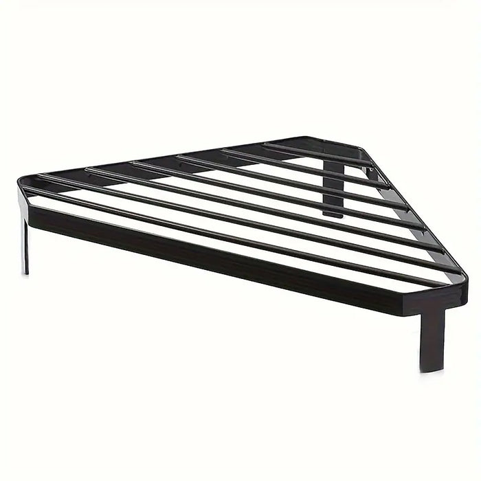 Kitchen Corner Shelf Triangle Metal Countertop Storage Rack
