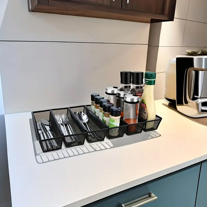 4pcs Cutlery Box Knife Fork Organizer Multifunctional Storage Boxes for Kitchen