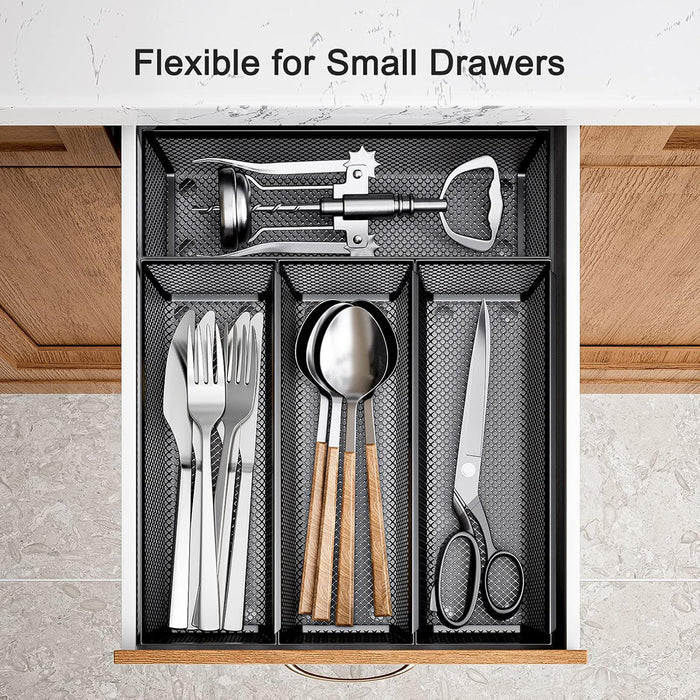 4pcs Cutlery Box Knife Fork Organizer Multifunctional Storage Boxes for Kitchen