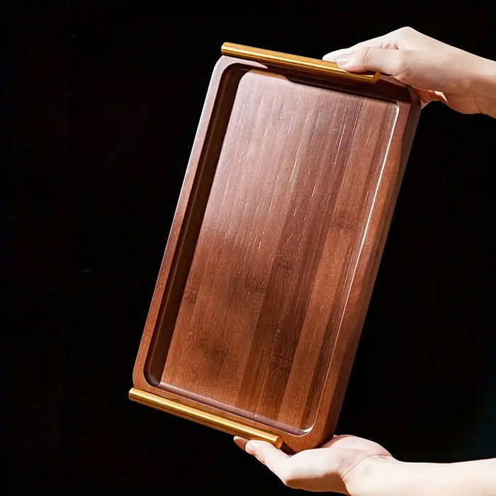 Rectangular Wooden Tea Tray, 20x30x2cm