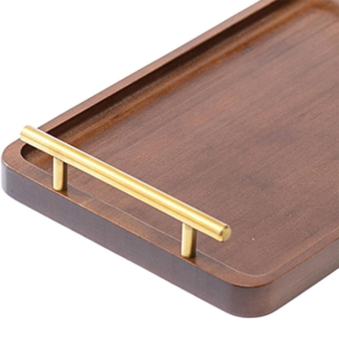 Rectangular Wooden Tea Tray, 20x30x2cm