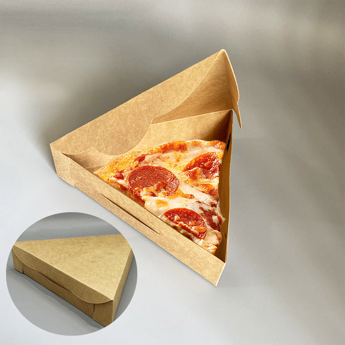 Triangle Pizza Boxes, 245x185x45mm - 100 pack