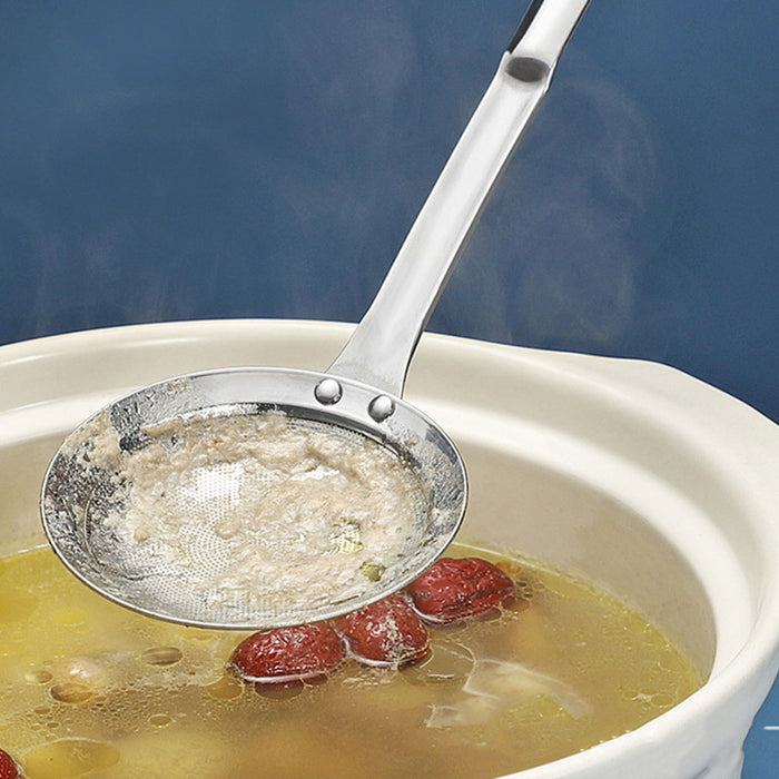 Oil Separator Spoon Stainless Steel Fine Mesh Skimmer