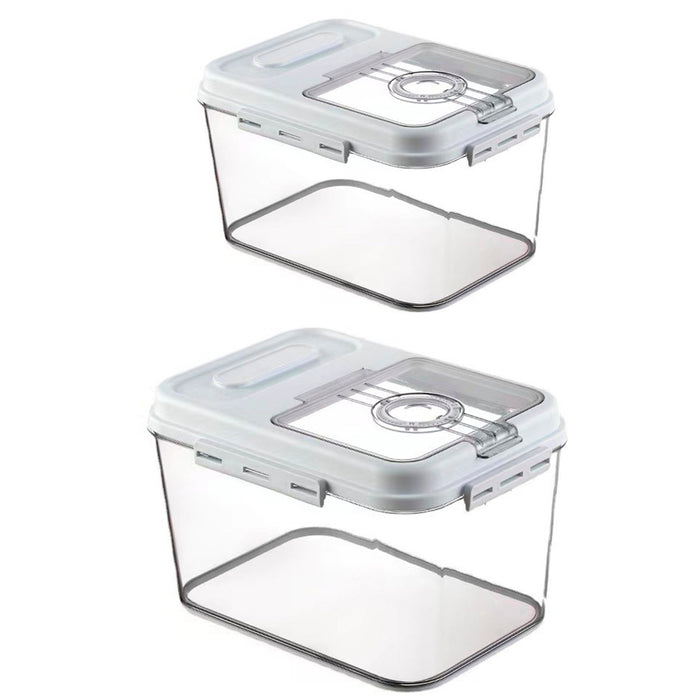 2.5kg 5kg Rice Storage Container with Magnetic Lid