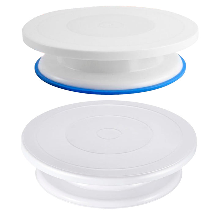 Cake Turntable 10.8 Inch with Silicone Base 360 Rotation