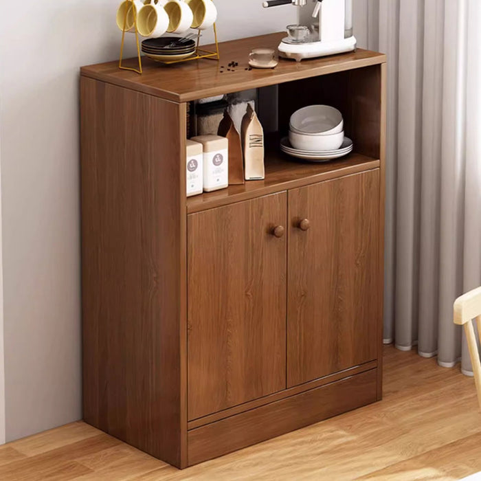Solid Wood Colored Sideboard, 50x30x81cm