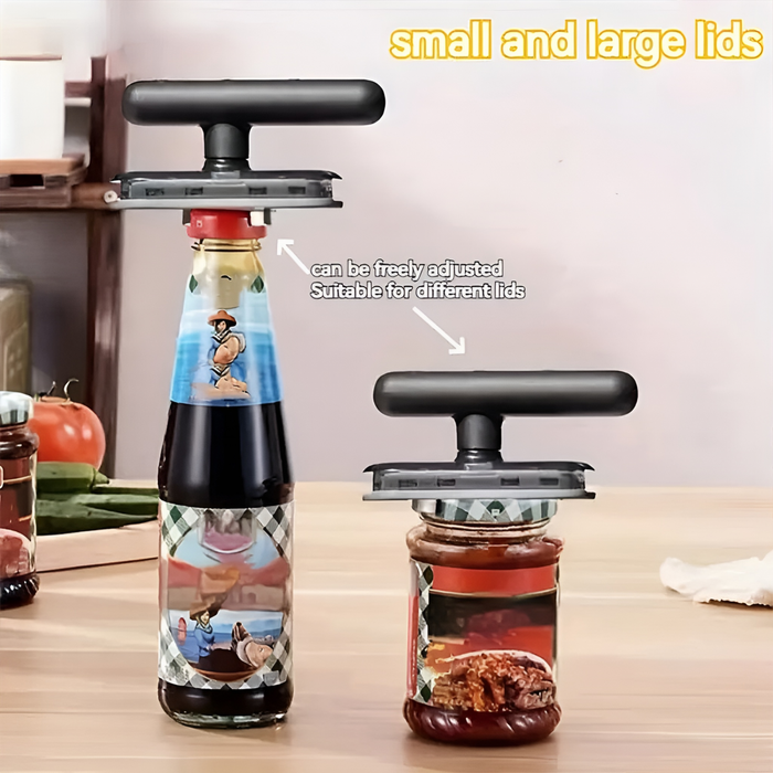 Multi-Function Bottle Can Opener Adjustable ABS Stainless Steel 12.7 x 7.1 x 6.6 cm