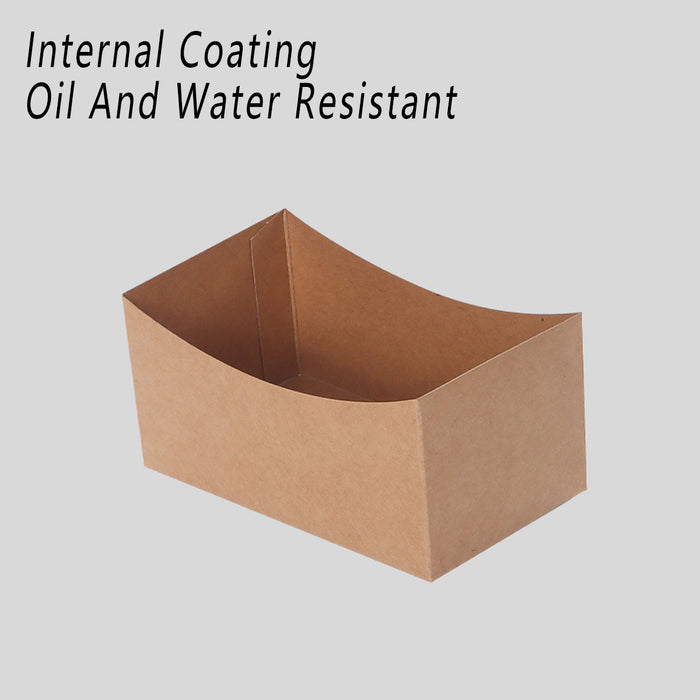 Meal Box for Hamburger Sandwich Snack Packaging, 25/50pcs