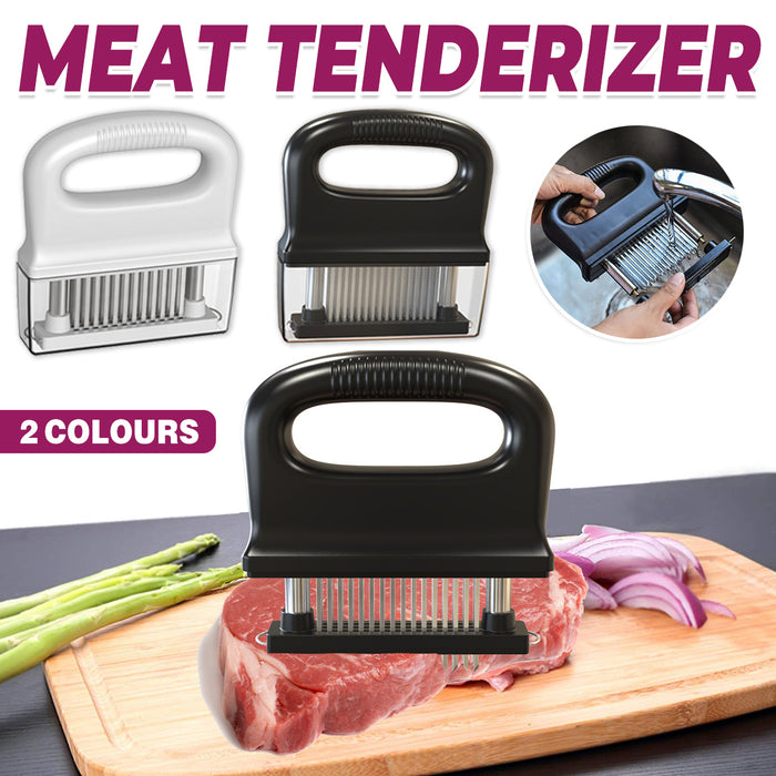 Stainless Steel Meat Tenderizer Needle Tool With Safety Cover
