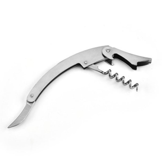 3 Pcs Seahorse Bottle Opener Stainless Steel Foldable Corkscrew