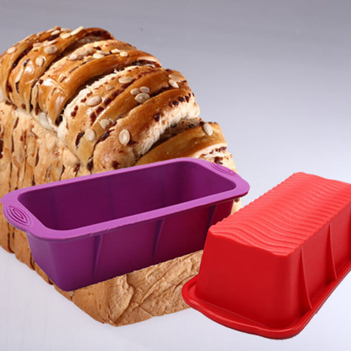 Rectangular Silicone Cake Mould High Temperature Resistant