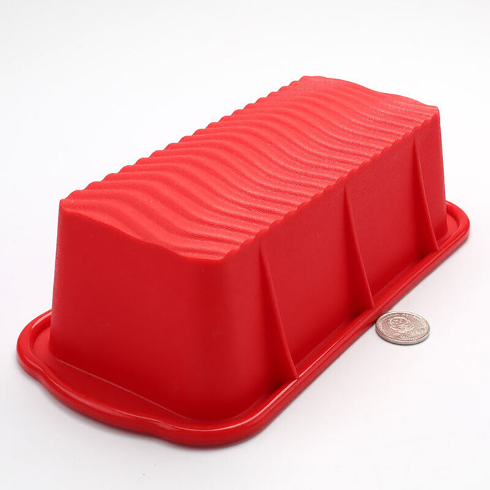 Rectangular Silicone Cake Mould High Temperature Resistant