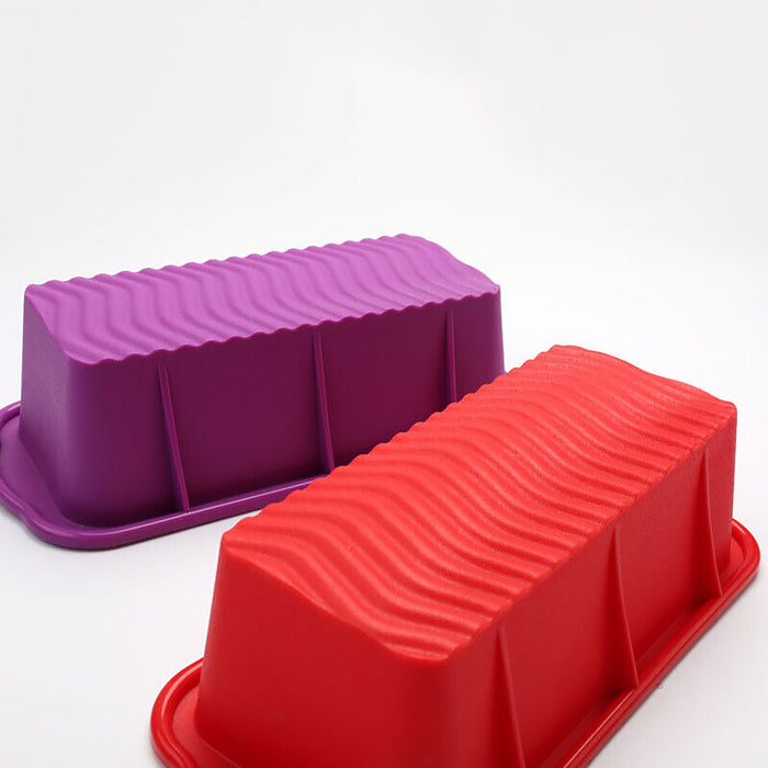 Rectangular Silicone Cake Mould High Temperature Resistant