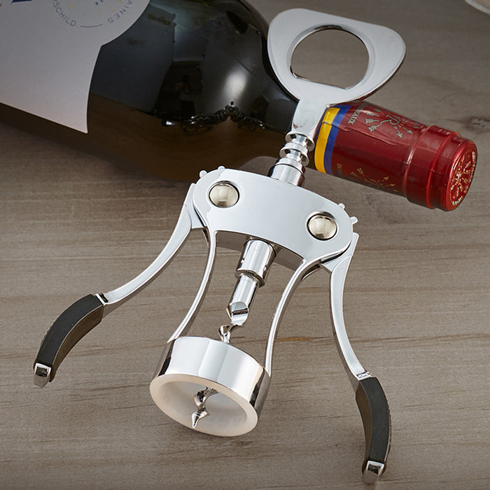 Multi Function Bottle Opener Zinc Alloy Silver for Bar