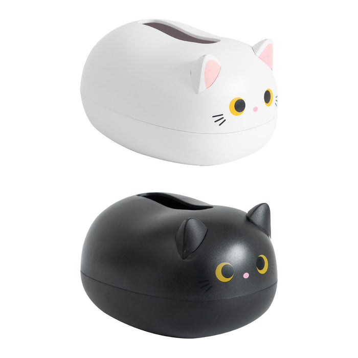 Cat Shaped Tissue Box with Toothpick Holder Drawer Organizer