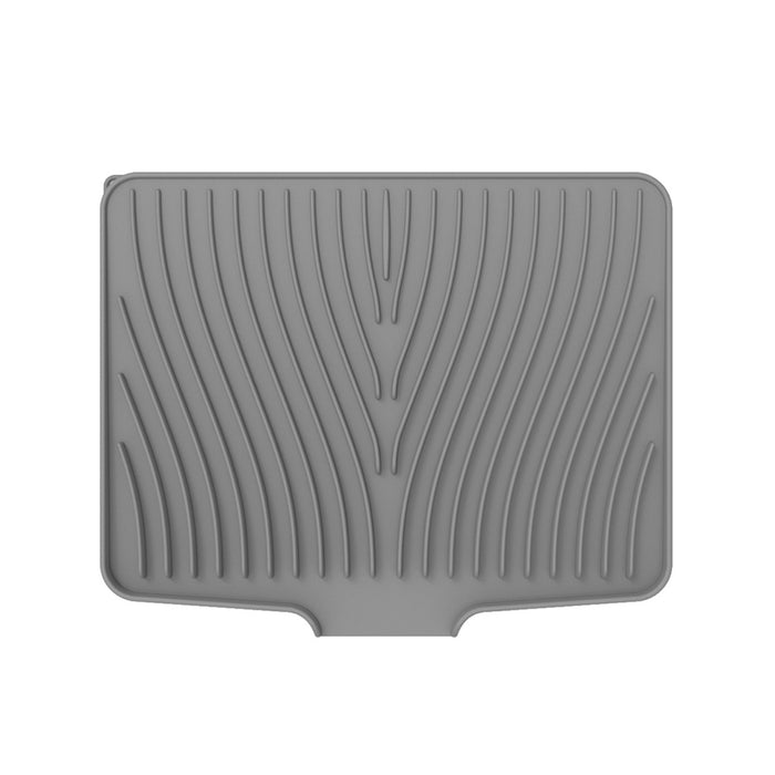 1Piece Silicone Drying Mat Heat Resistant Slope Design