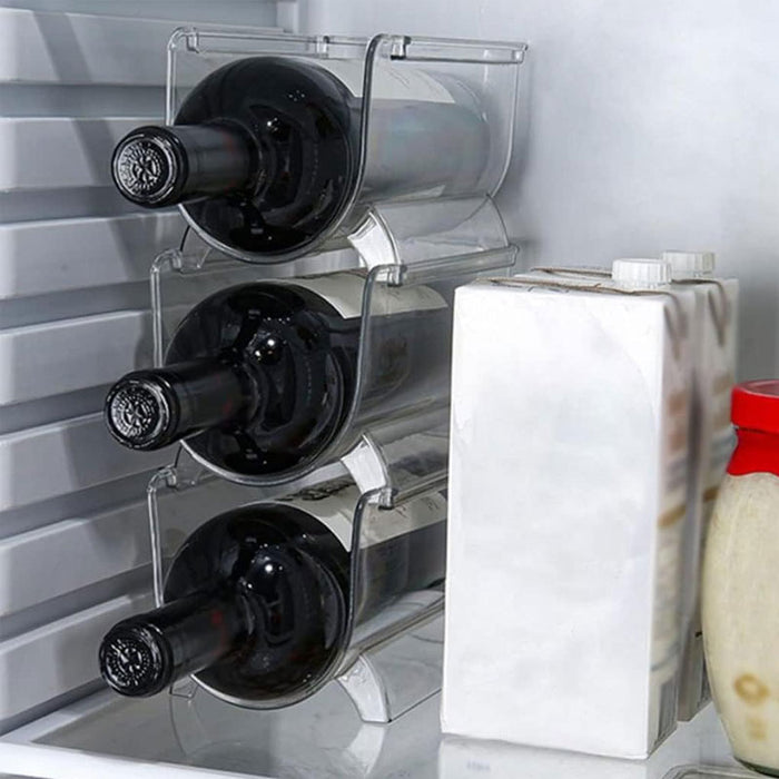 Stackable PET Bottle Storage Rack Single,Double,Triple