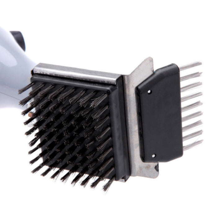 Stainless Steel BBQ Grill Cleaning Brush with Ergonomic Handle 35 x 6 x 9.5 cm