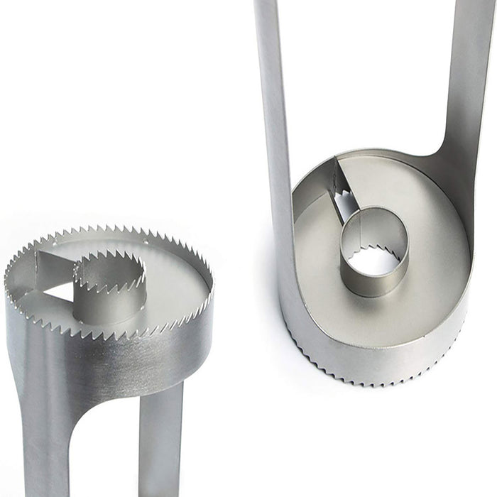 Stainless Steel Pineapple Peeler and Corer with Ergonomic Grip
