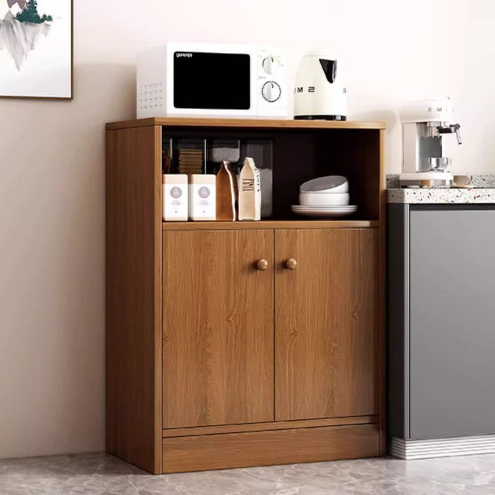 Solid Wood Colored Sideboard, 50x30x81cm