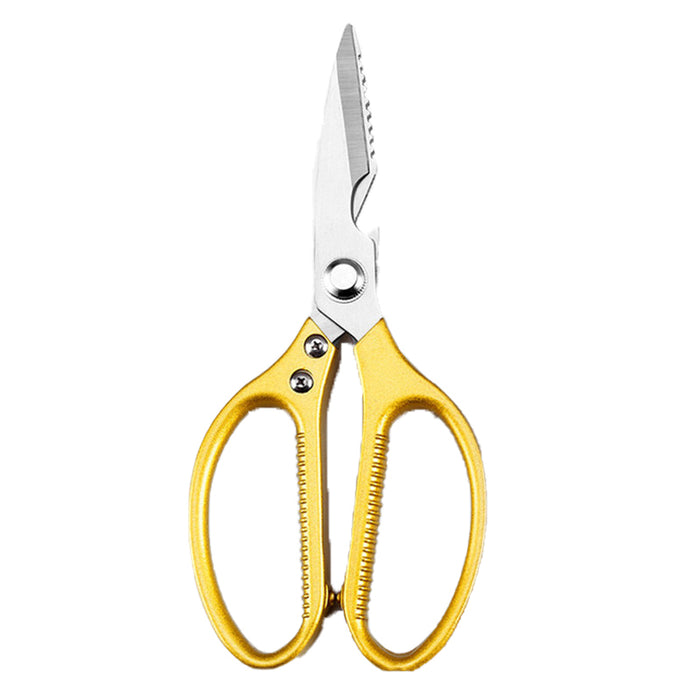 2 Pcs Heavy Duty Stainless Steel Kitchen Scissors for Fish and Chicken Bone