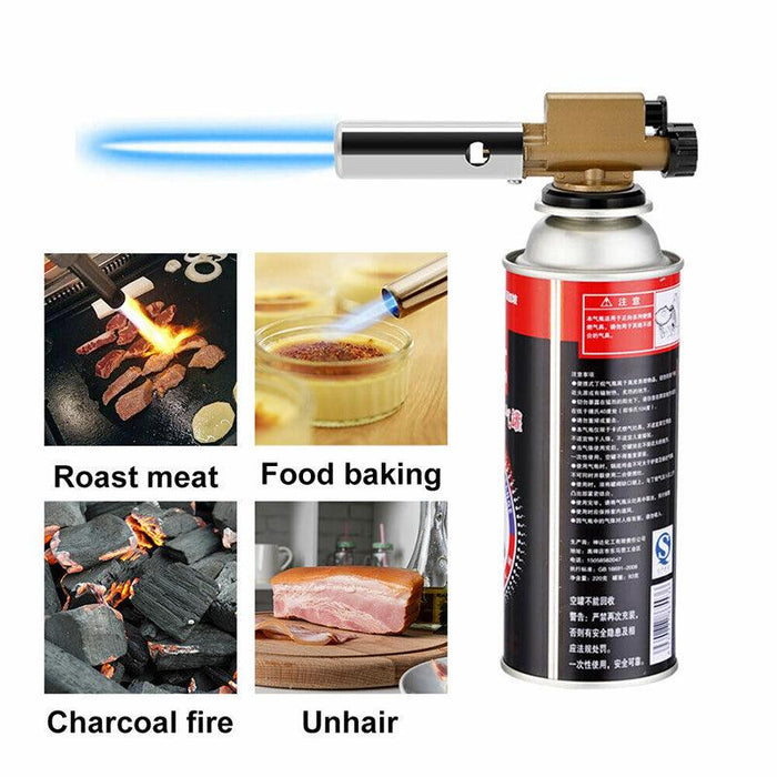 Butane Blow Torch Portable Gas Lighter Welding Soldering Iron Burner Flame Gun