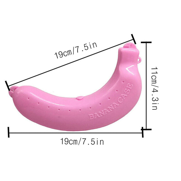 Travel Banana Case Protective Fruit Storage Container