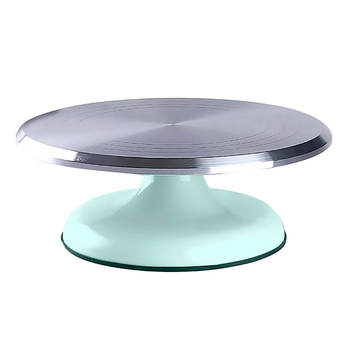 Cake Turntable 10 Inch Aluminum Alloy Top with Stable Base